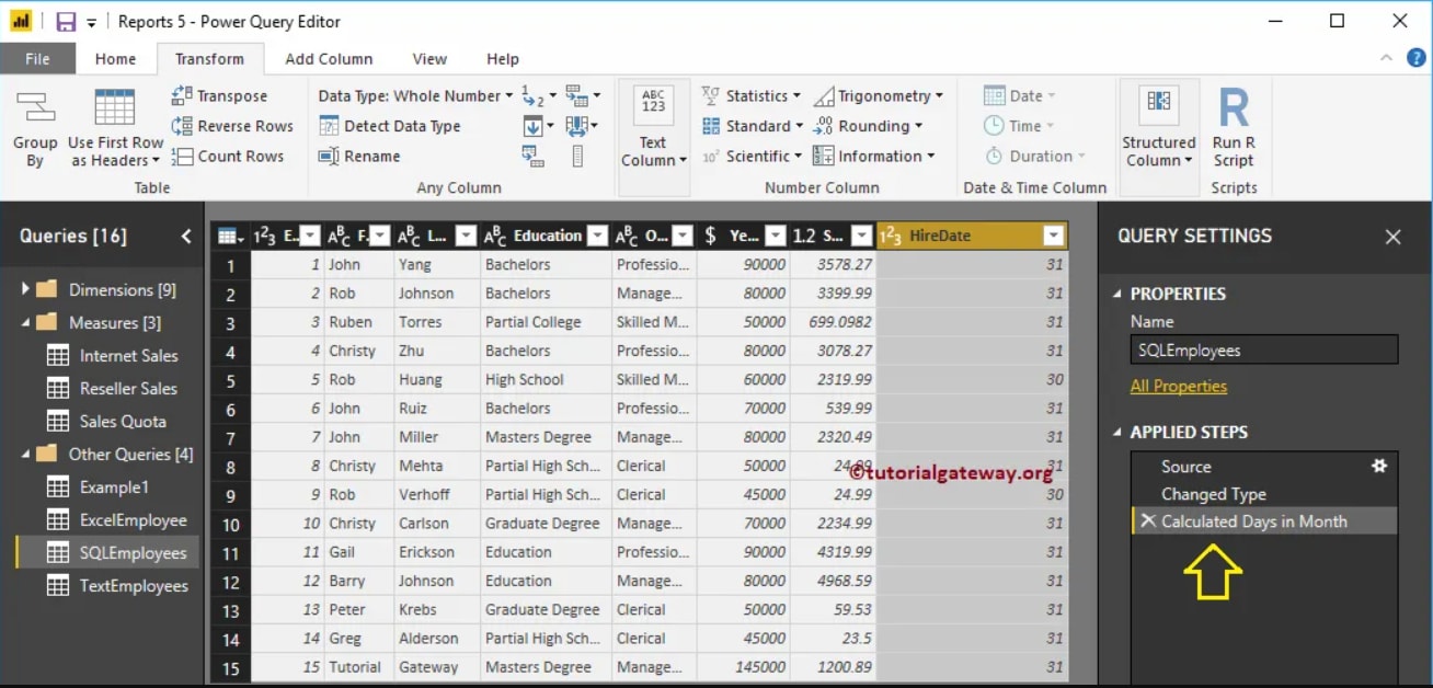 Setting Job details image